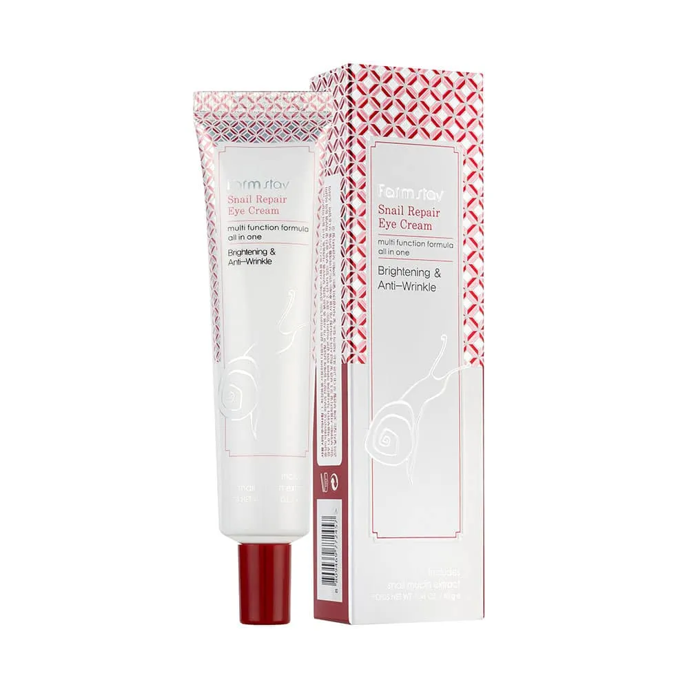 20210707_farmstay-snail-repair-eye-cream_box.webp SNAIL REPAIR EYE CREAM - Imagen 1