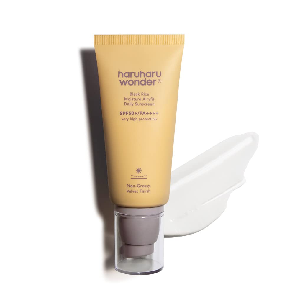 41i256t83L.jpg Black Rice Moisture Airyfit Daily Sunscreen SPF 50+ PA++++ - Imagen 1
