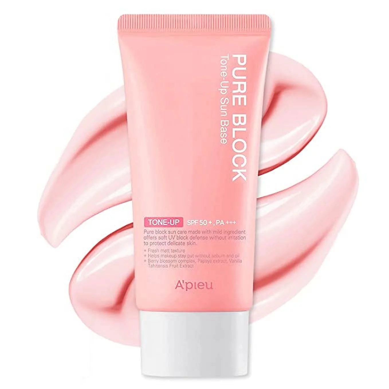 A-pieu-Pure-Block-Tone-Up-Sun-Base-SPF50-PA-50mL_6ed9fc10-1d1e-4ab0-b416-c48c9077098d.102f0de12db100dbd0770773ac941030.webp PURE BLOCK TONE-UP SUN BASE SPF50+/PA+++ - Imagen 1