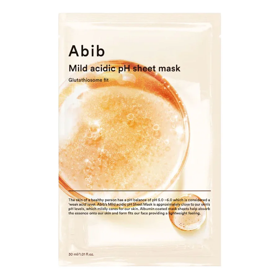 ABIB-40-01.webp MILD ACIDIC PH SHEET MASK - Imagen 1