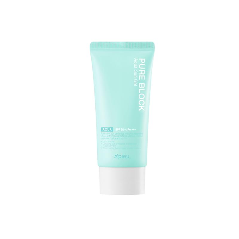 APIEU06_Pure_Block_Aqua_Sun_Gel_800x.jpg PURE BLOCK AQUA SUN GEL SPF 50+ PA+++ - Imagen 1
