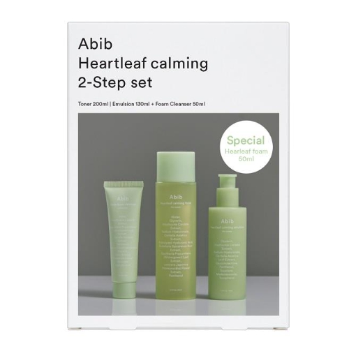 AbibS11SET.jpg HEARTLEAF CALMING 2-STEP KIT - Imagen 1