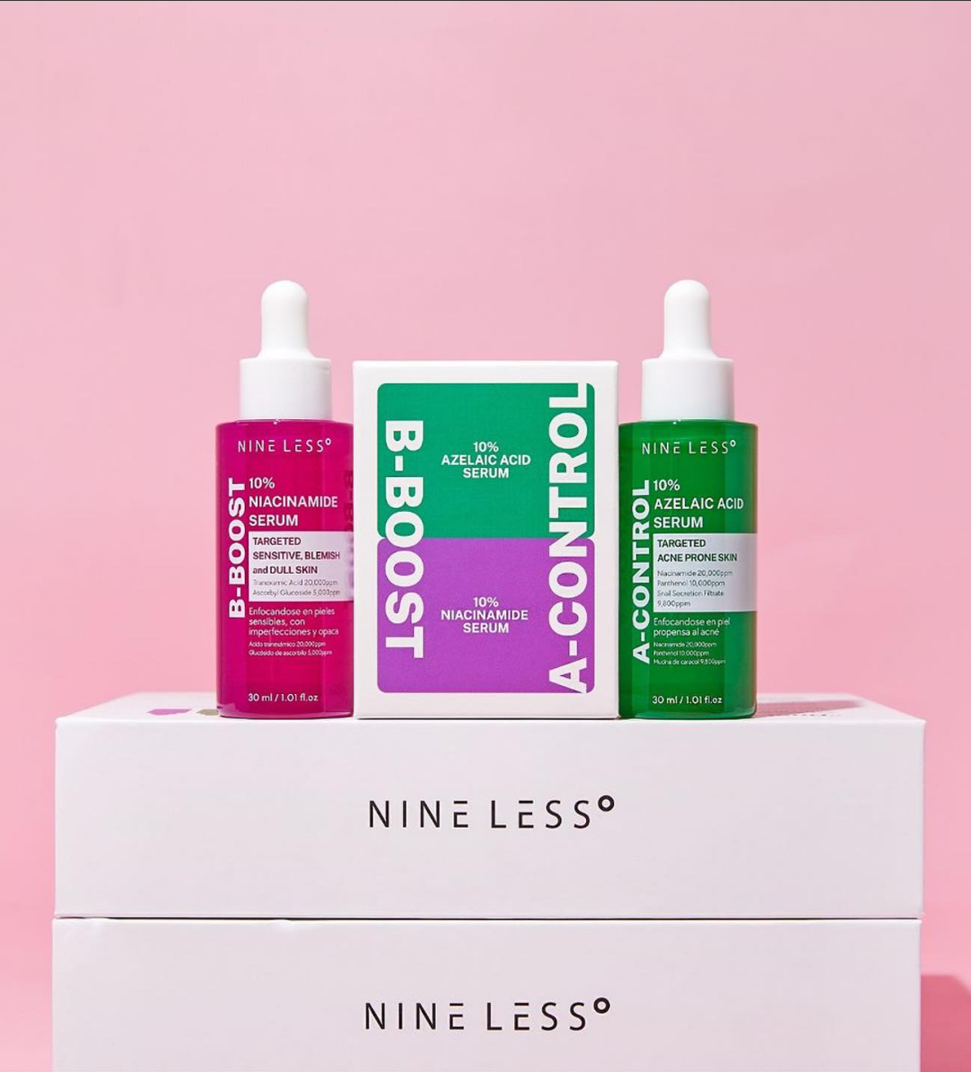 Ample-SET-B-Boost-10-Niacinamide-Serum-A-Control-Azelaic-Acid-Serum-.png AMPOULE SET - Imagen 1