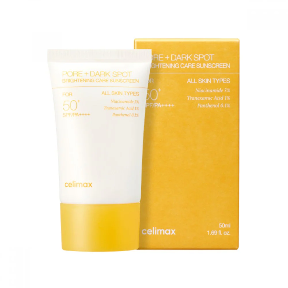 CELIMAX-Pore_DarkSpotBrighteningCareSunscreenSPF50_PA_50ML2.webp PORE + DARK SPOT BRIGHTENING CARE SUNCREEN 50 SPF PA ++++ - Imagen 1