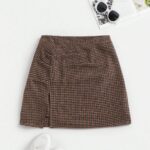 MINIFALDA PLISADA A CUADROS