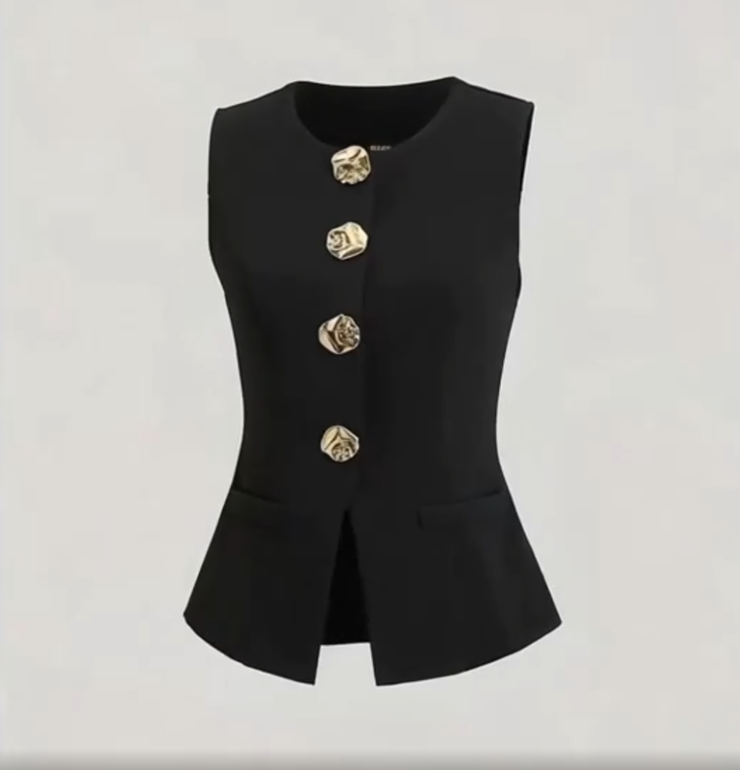 Captura-de-pantalla-2025-09-30-112549.png Blusa elegante de botones dorados - Imagen 1