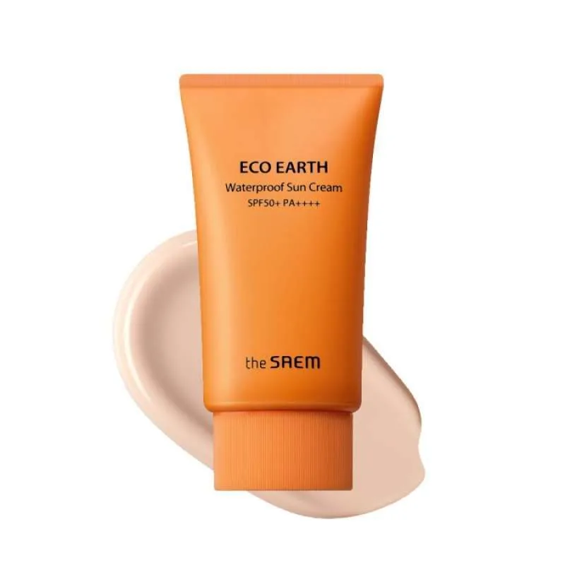 Eco-Earth-Waterproof-Sun-Cream.webp Eco Earth Waterproof Sun Cream SPF50+ PA++++ - Imagen 1