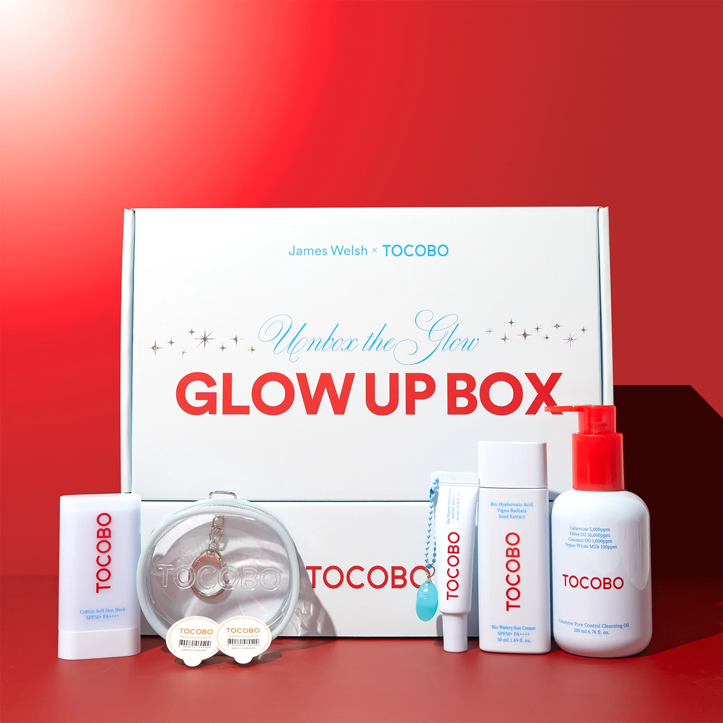 KakaoTalk_20250416_094627947_0117452816742549827691cb5f0.webp GLOW UP BOX TOCOBO X JAMES WELSH (EDICIÓN LIMITADA) - Imagen 1