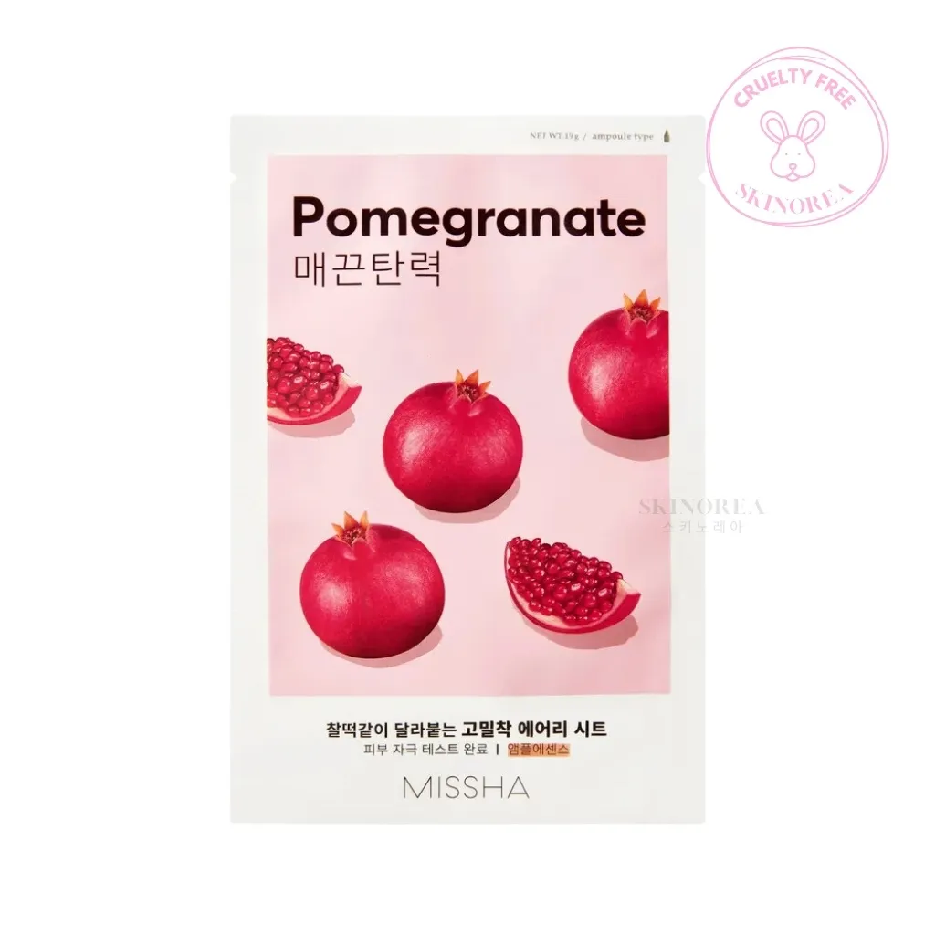 MISSHA-Airy-Fit-Sheet-Mask-Pomegranate-1sheet_1.webp POMEGRANATE MASK MISSHA - Imagen 1