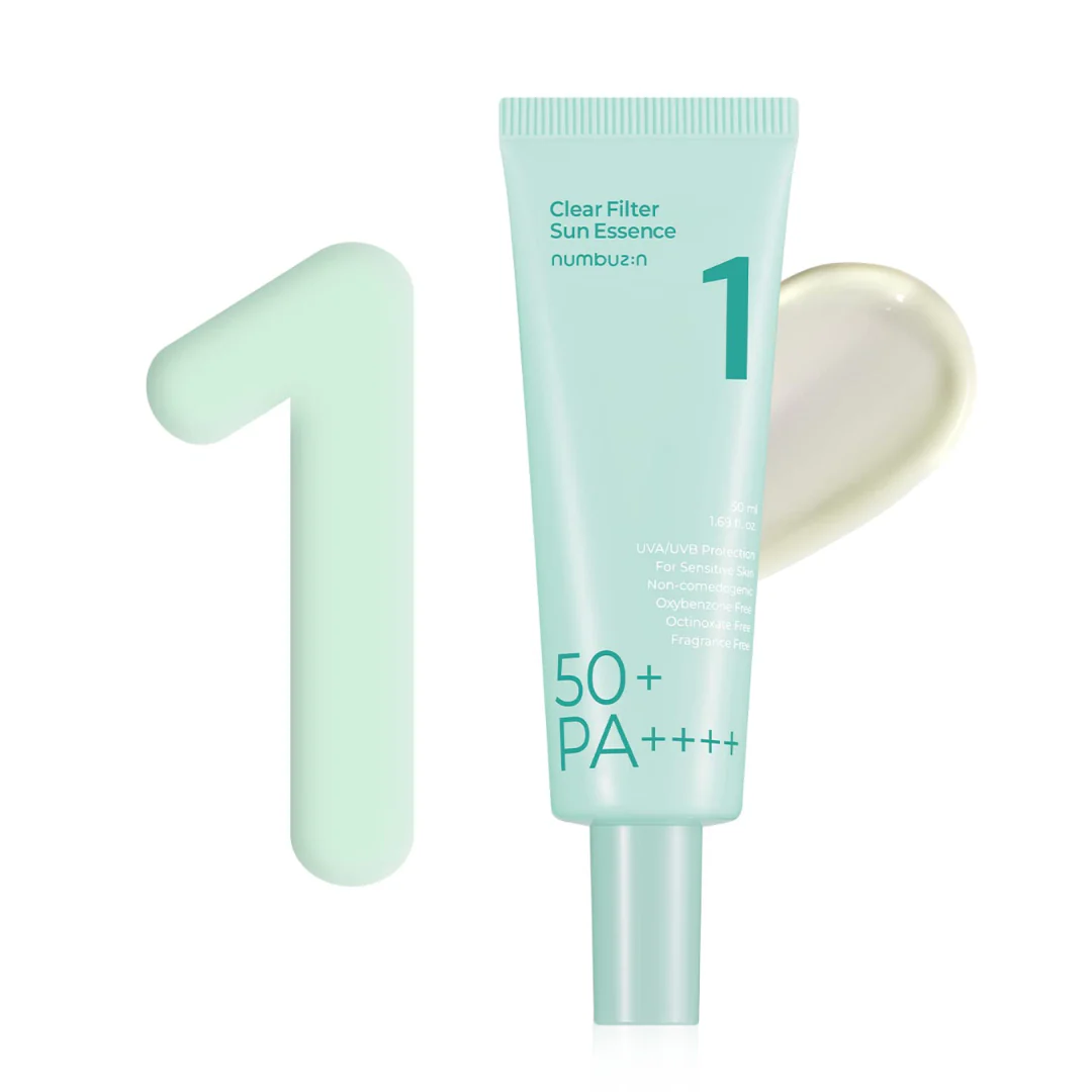 No.1-Clear-Filter-Sun-Essence.webp No.1 CLEAR FILTER SUN ESSENCE SPF50+ PA++++ - Imagen 1