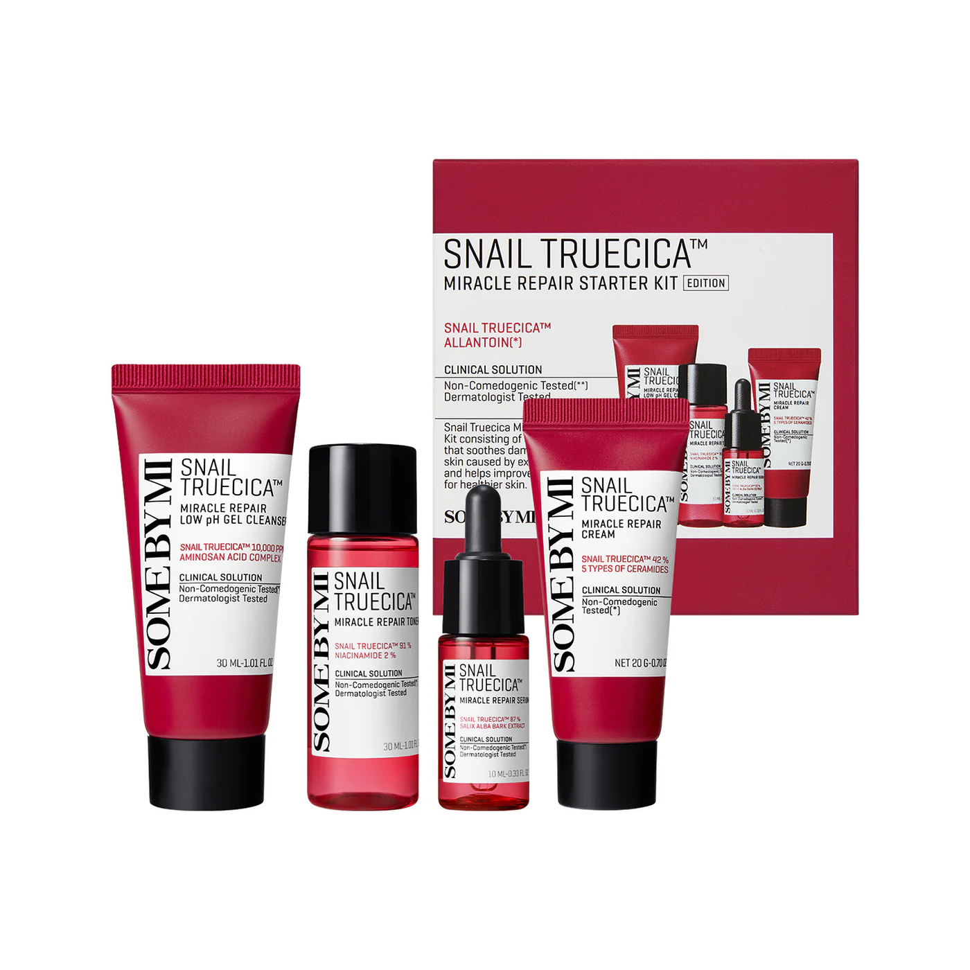 Snail-Truecica-Miracle-Repair-Starter-kit.webp SNAIL TRUECICA MIRACLE REPAIR STARTER KIT - Imagen 1