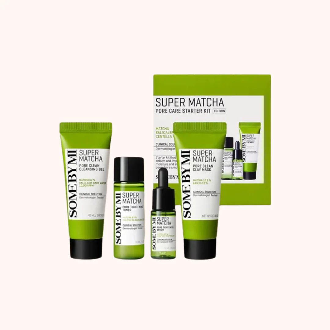 Some_By_Mi_Super_Matcha_Pore_Care_Starter_Kit.webp SUPER MATCHA PORE CARE STARTER KIT - Imagen 1
