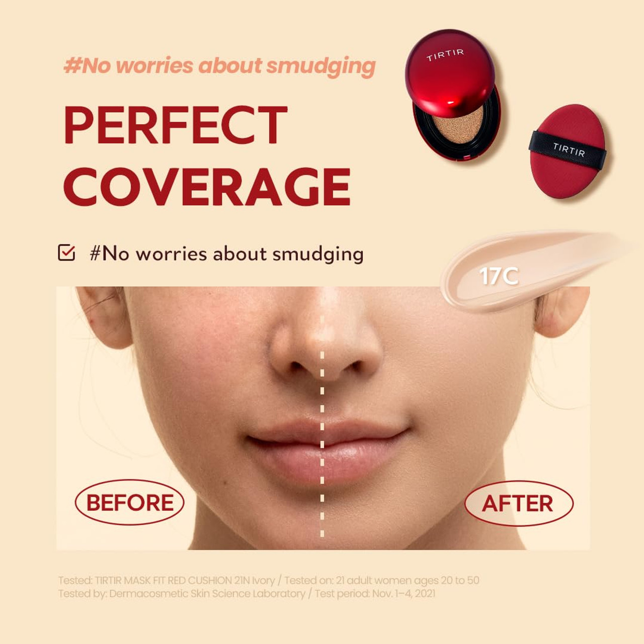 MASK FIT RED CUSHION SPF40 PA ++ - Imagen 3