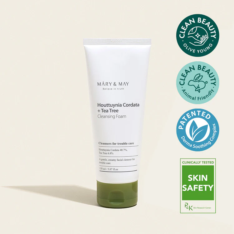 a181b02878b59.webp HOUTTUYNIA CORDATA + TEA TREE CLEANSING FOAM - Imagen 1