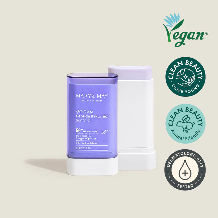 ac577a824d4e2.webp Vegan Peptide Bakuchiol Sun Stick SPF50+ PA++++ - Imagen 1