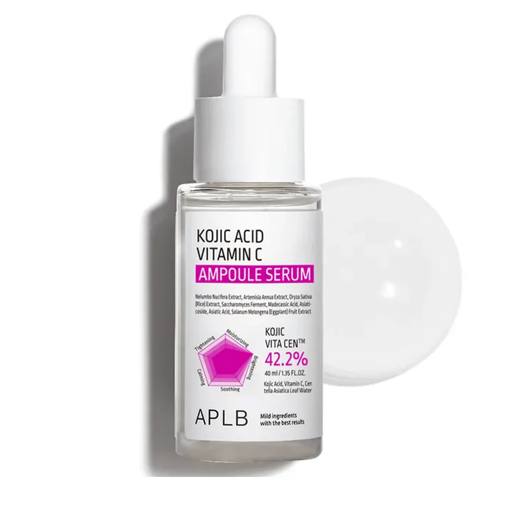aplb-kojic-acid-vitamin-c-ampoule-serum-40ml-brighten-even-skin-tone-685554_1024x1024.webp Kojic Acid Vitamin C Ampoule Serum - Imagen 1