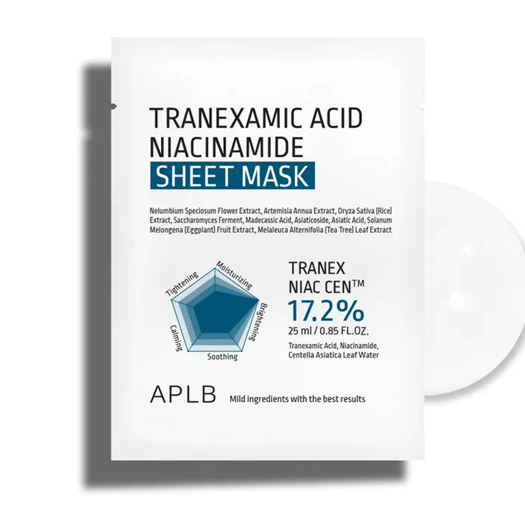 aplb-tranexamic-acid-niaciamide-sheet-mask-25ml-334760.webp TRANEXAMIC ACID NIACINAMIDE SHEET MASK - Imagen 1