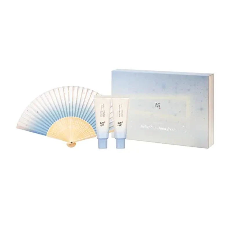 buy-beauty-of-joseon-relief-aqua-fresh-rice-b5-sunscreen-set-50ml50mlfan-at-lila-beauty-korean-and-japanese-beauty-skin-care-800203.webp RELIEF AQUA FRESH SPF 50+ PA++++ (SET + FAN) - Imagen 1