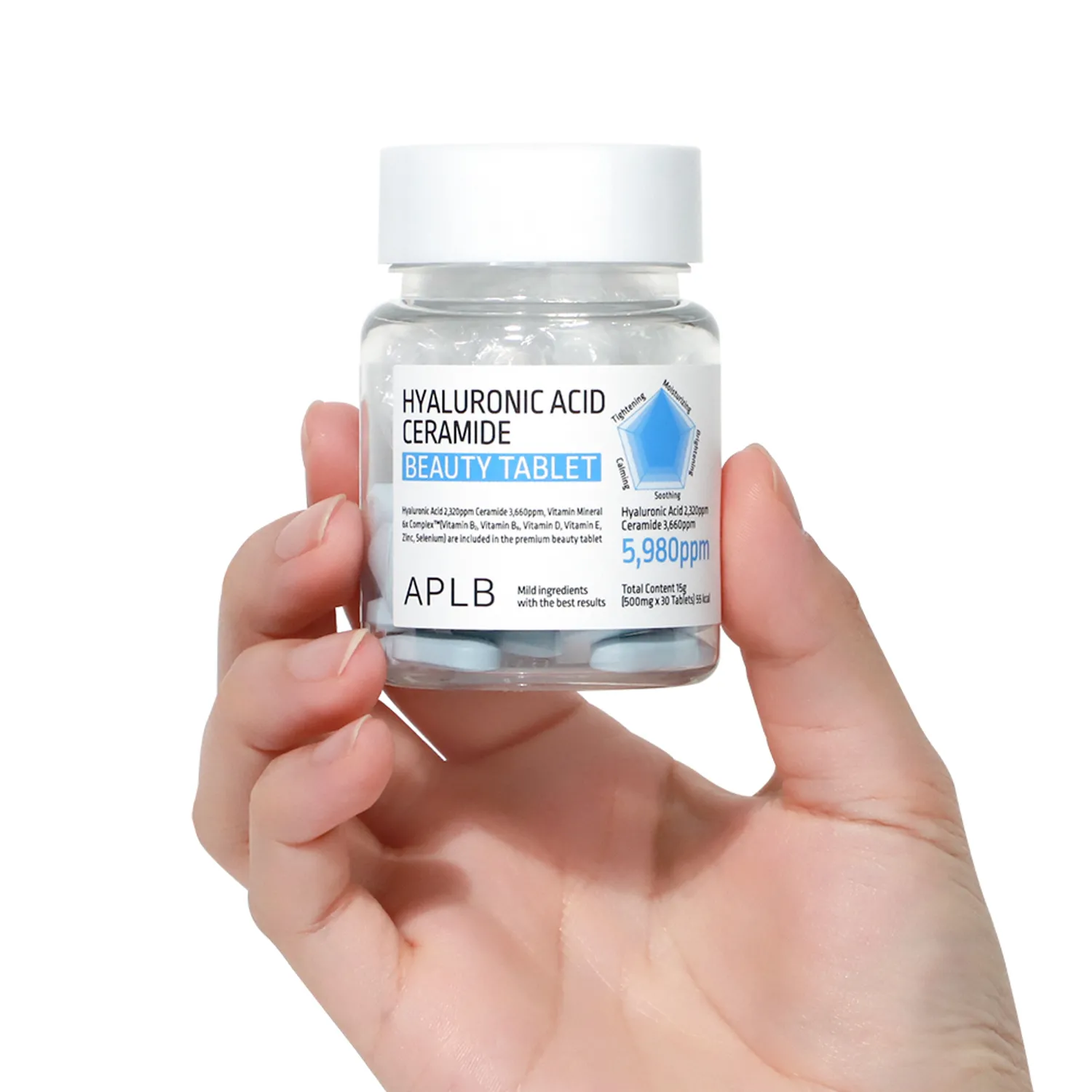 f063ad88-fab5-430c-88f8-bf3dc379eba7.webp HYALURONIC ACID CERAMIDE BEAUTY TABLET - Imagen 1