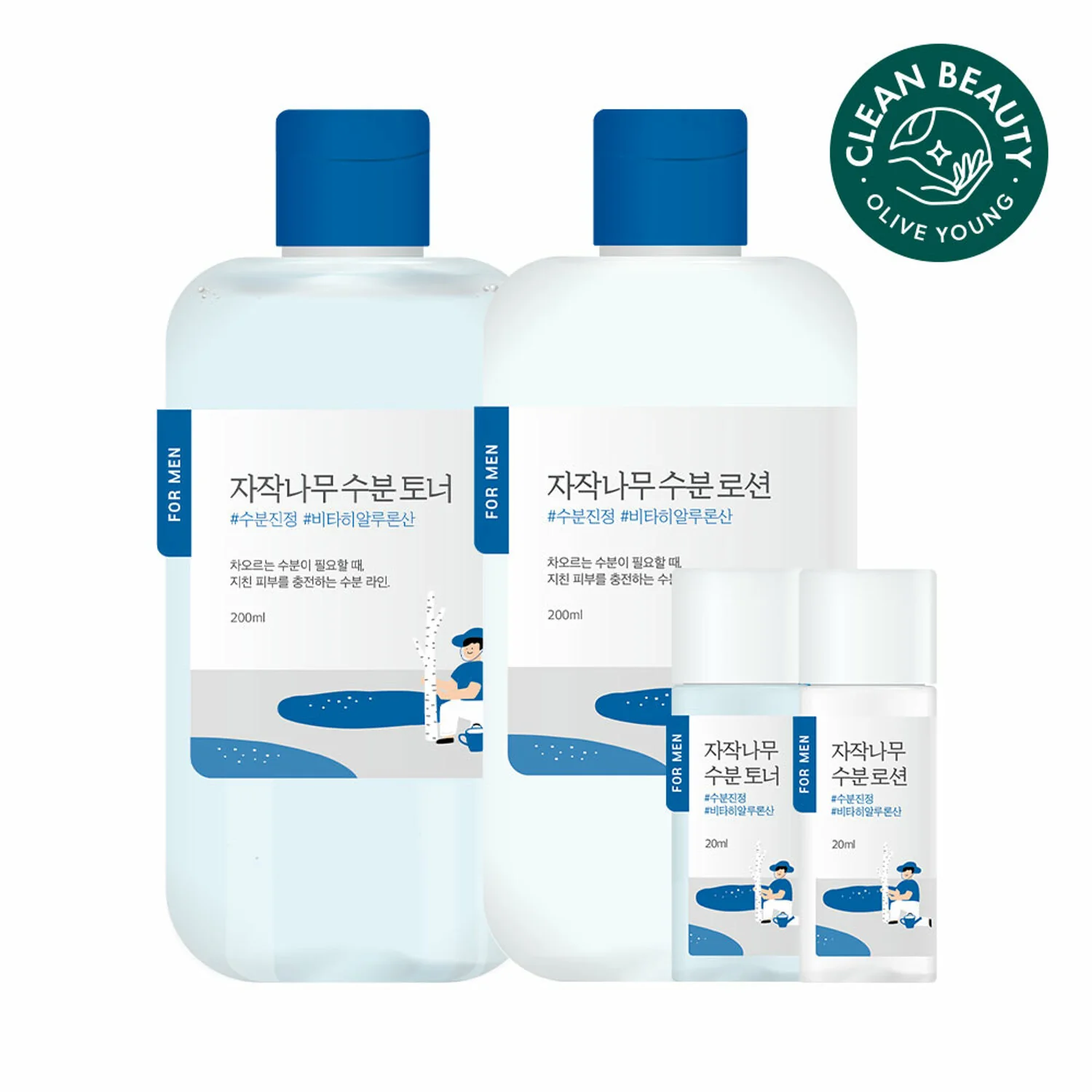 formanset.webp ROUND LAB FOR MEN - BIRCH JUICE MOISTURIZING SET - Imagen 1