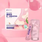 BEAUTY SECRET KOMBUCHA PEACH ICE TEA