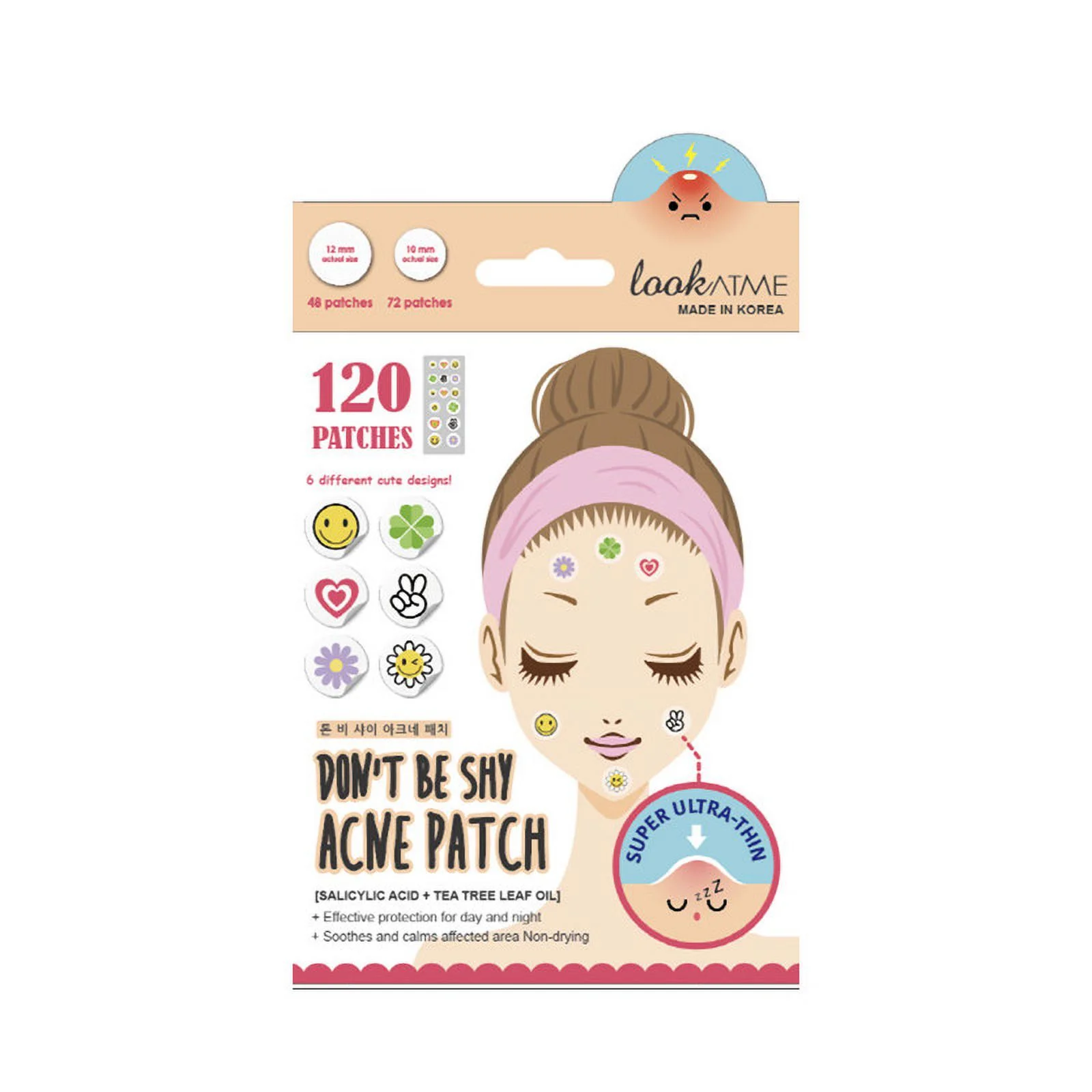 lookATME-Dont-Be-Shy-Acne-Patch-120-patches.webp DON'T BE SHY ACNE PATCH - Imagen 1