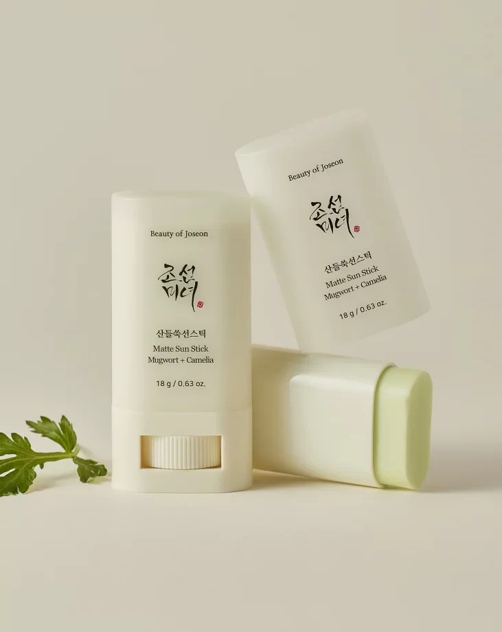mattesunstick_1200x1200-e1680467604989.webp MATTE SUN STICK : MUGWORT+CAMELIA (SPF 50+ PA++++) - Imagen 1